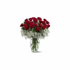 Bouquet of 24 Red Roses
